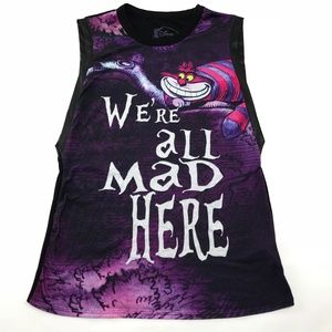 Disney Alice in Wonderland sleeveless tank,Juniors